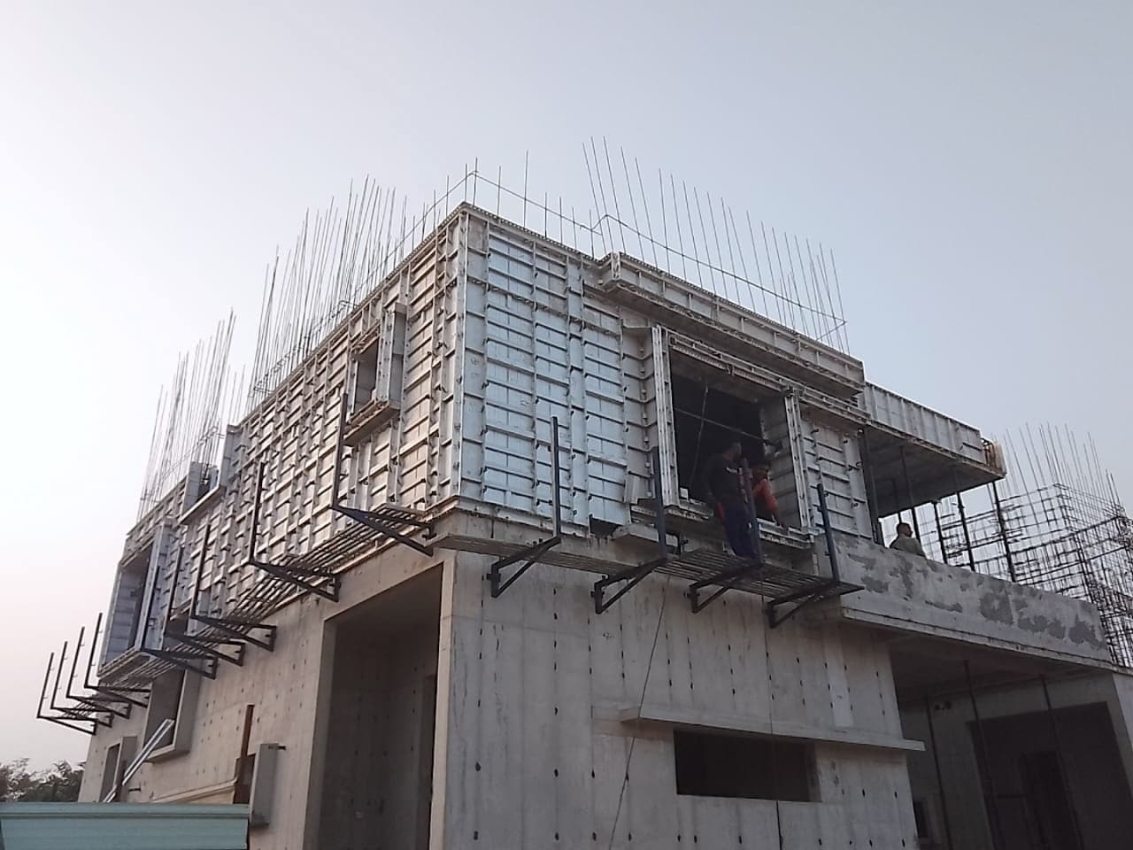 Aluminium formwork and Mivan shuttering project in Hyderabad, Telangana - Shreeji Infra